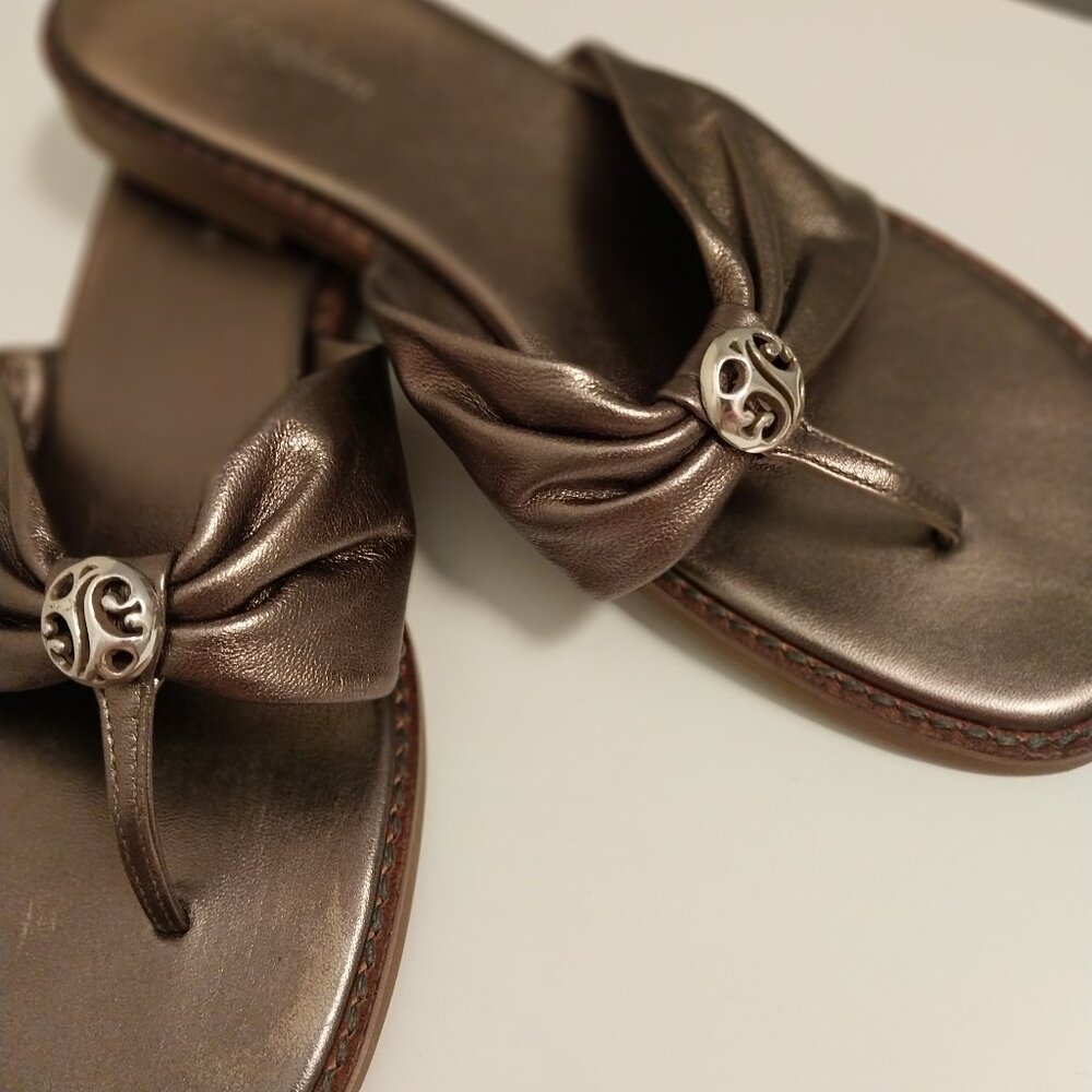 💗Brighton 10M Bronze Sandals "Obsess" Never Worn Beautiful💗